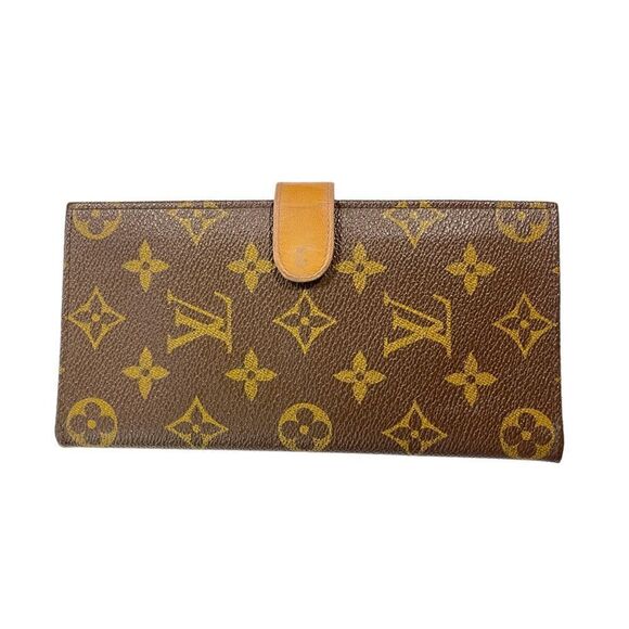 LOUIS VUITTON Vintage Checkbook Holder/Wallet - Picture 1 of 8
